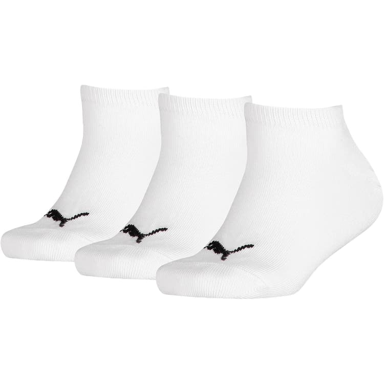 Puma 3-Pak Invisible Footies Børn