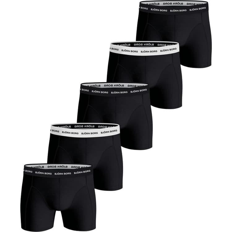 Björn Borg Essential 5-Pak Boxershorts Herre