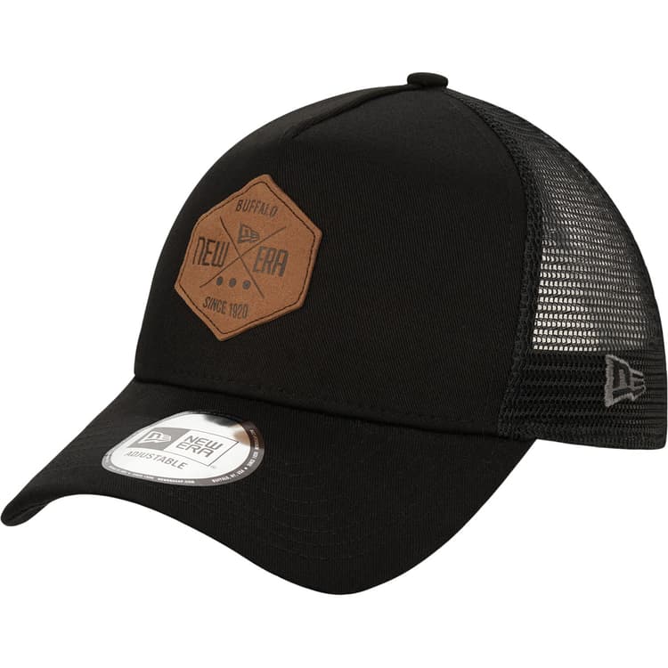 New Era Heritage Patch Trucker Snapback Cap