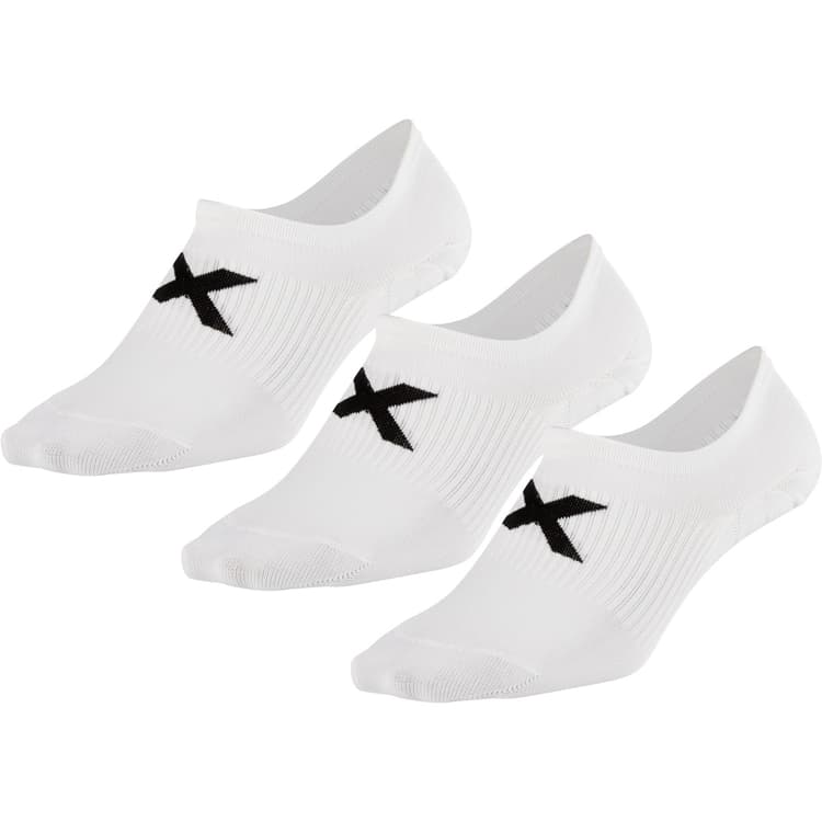 2XU Invisible 3-Pak Ankelstrømper