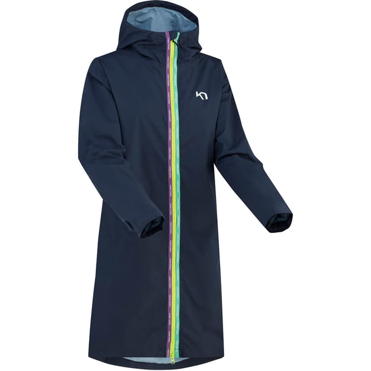 Kari Traa Bryn L Parka Jakke Dame