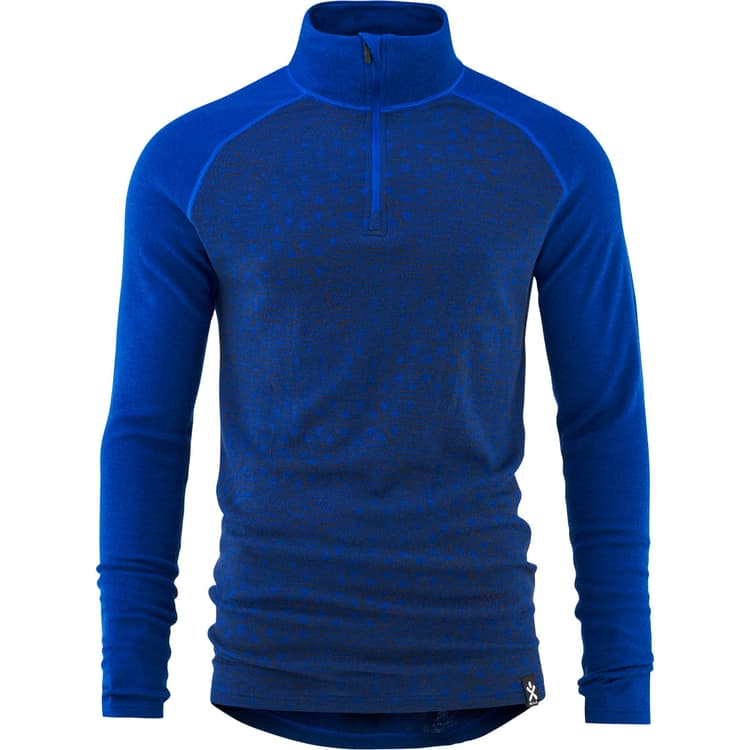 Bula Geo Merino Uld Half Zip Skiundertrøje Herre