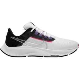 WHITE/METALLIC SILVER-BLACK