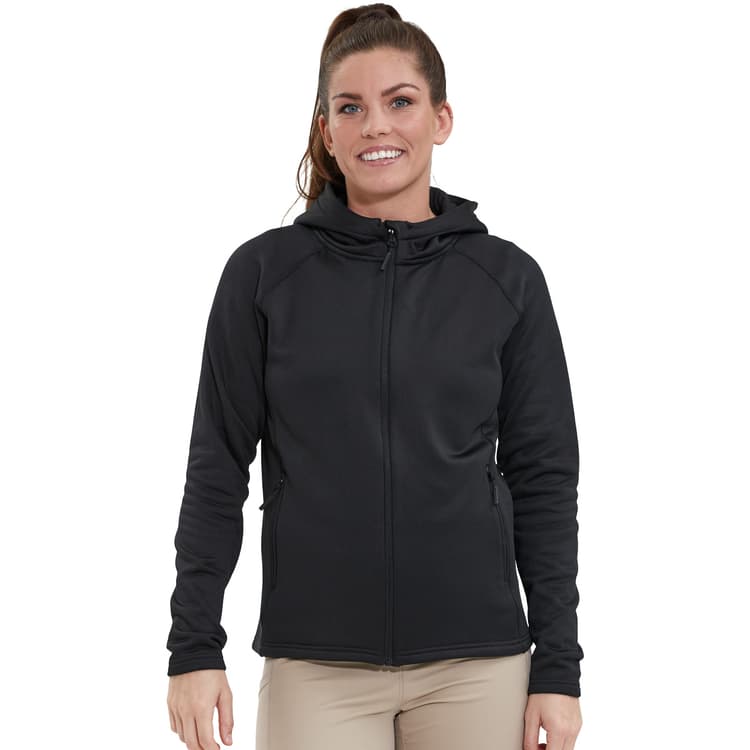 Endurance Almaty Power Stretch Hood Full Zip Løbetrøje Dame