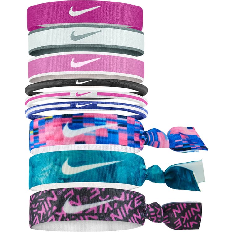 Nike Mixed Ponytail 9-Pak Hårbånd