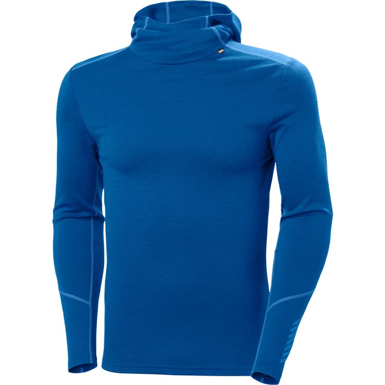 Helly Hansen Lifa Merinould Midweight Hood Skiundertrøje Herre