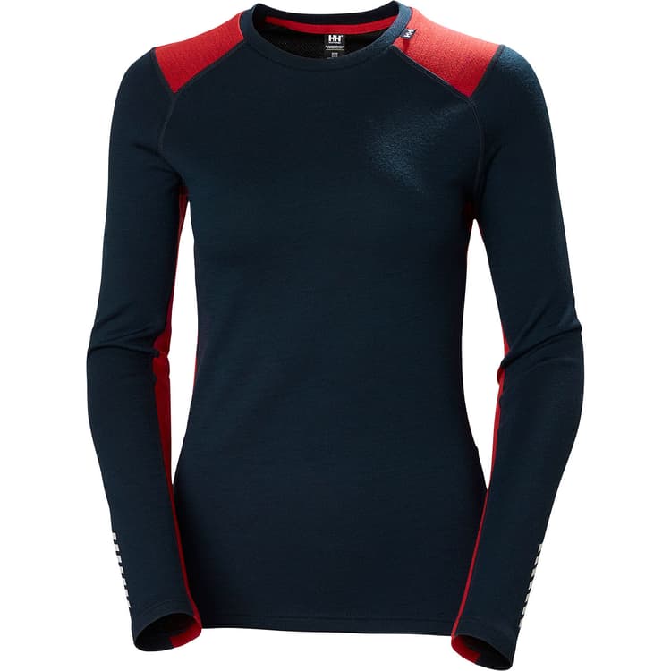 Helly Hansen Lifa Merino Midweight Crew Skiundertrøje Dame
