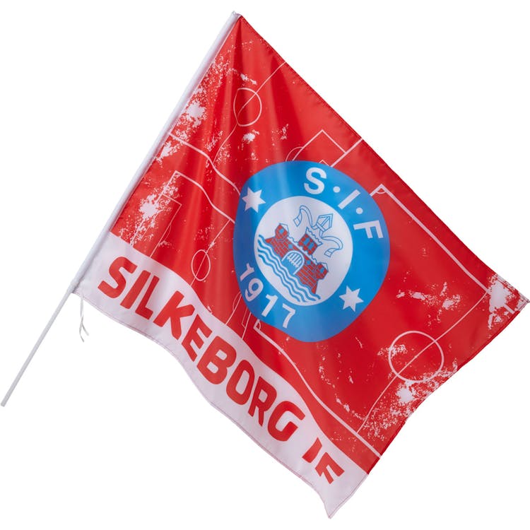 Silkeborg IF Logo 70x90 cm Flag