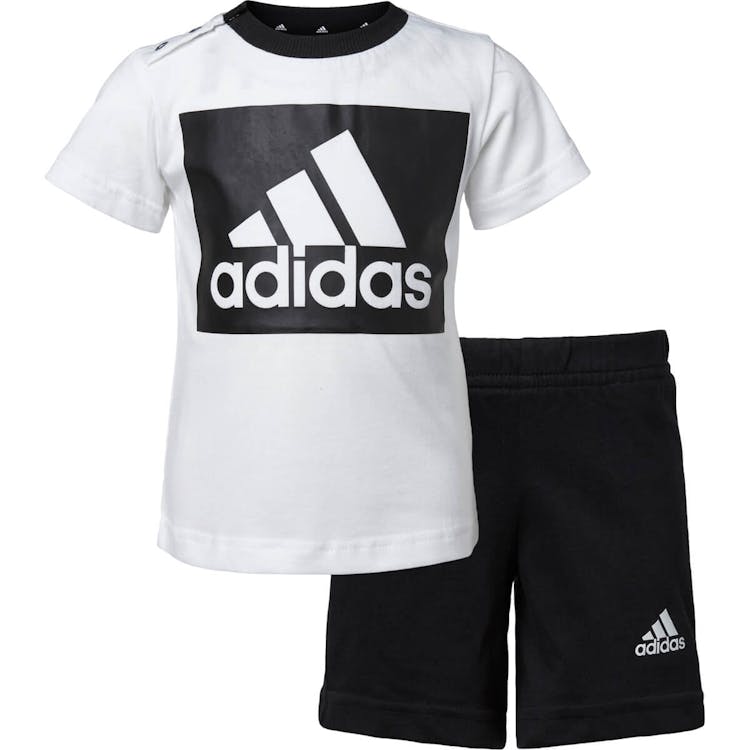 adidas Big Logo T-shirt + Shorts Sæt Børn