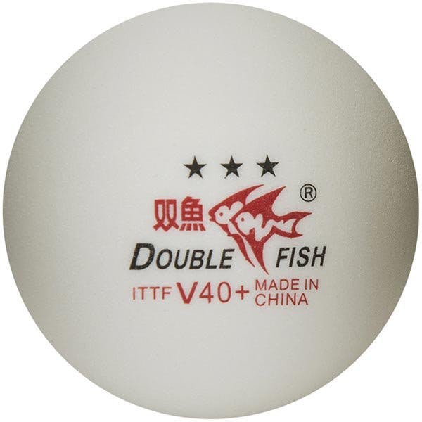 Double Fish Table Tennis Ball 10-Pack - 3 Star