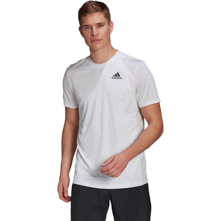 adidas Club 3-Stripes Tennis T-shirt Herre