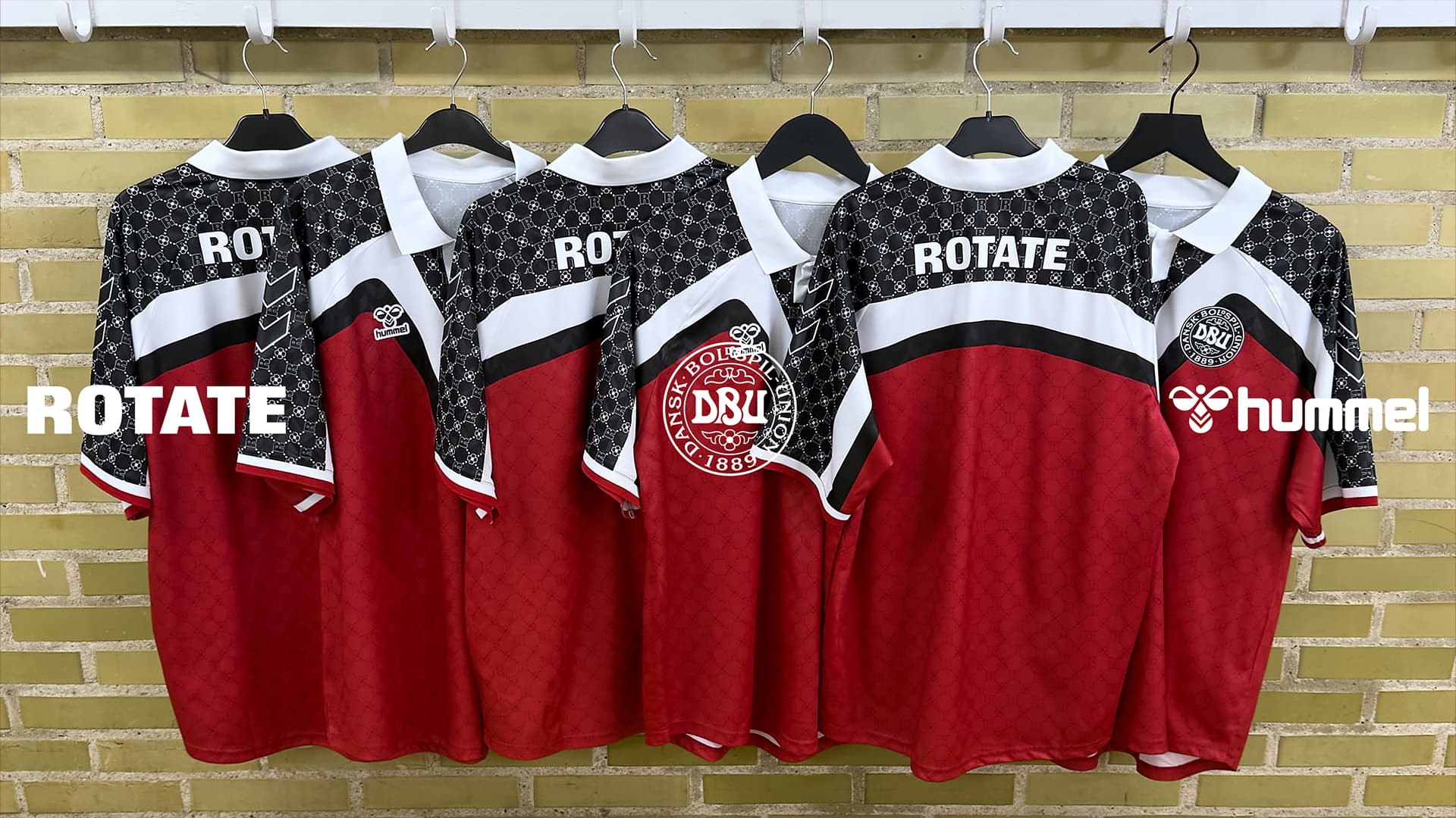 Nye trøjer til kvindelandsholdet: ROTATE x hummel x DBU